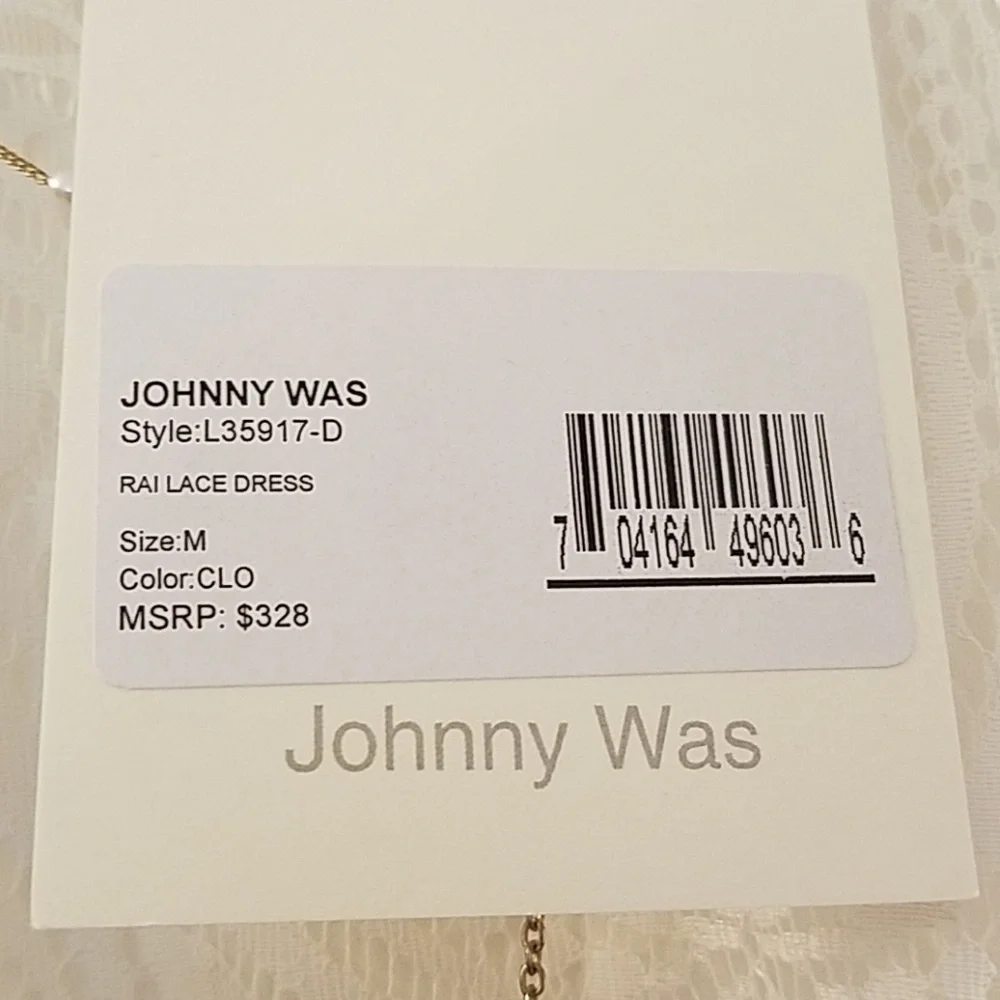 JOHNNY WAS Rai Lace Dress - Picture 7 of 8